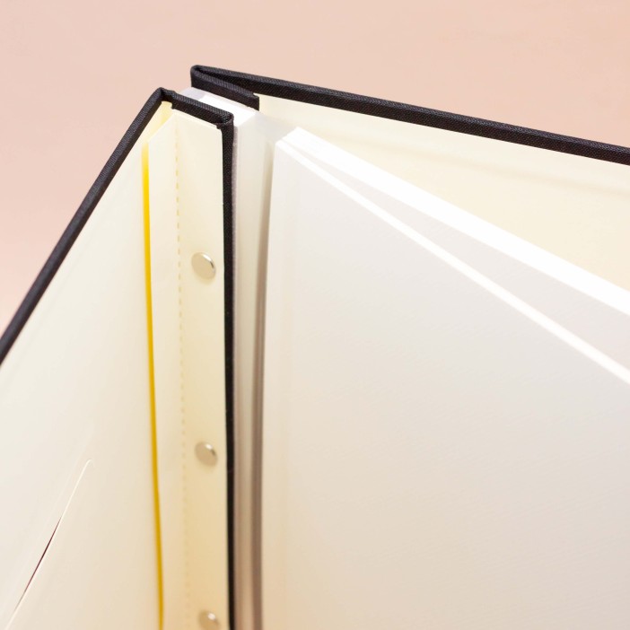 Фотоальбом с магнитными листами &quot;Textile&quot;, black 