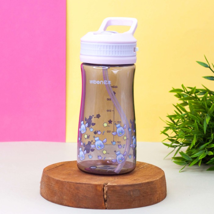 Бутылка пластиковая "Magic unicorn",violet (460 мл) 