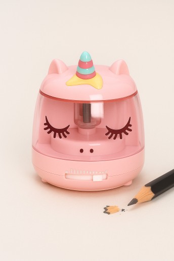 Точилка для карандашей электрическая "Unicorn dream", pink
