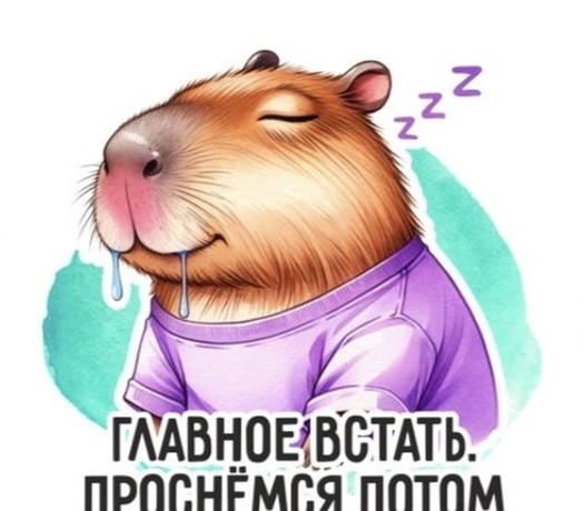 Кружка &quot;Капибара. Главное встать. Проснемся потом&quot;, 320мл 