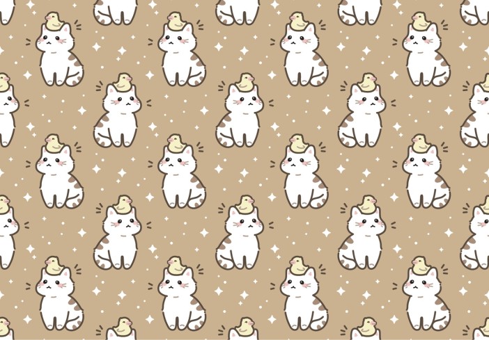 Обложка для паспорта Аниме «Many cat duck», плотность 600 мкм 