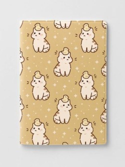 Обложка для паспорта Аниме «Many cat duck»