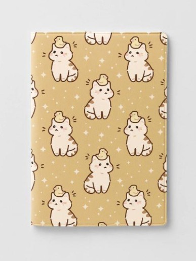 Обложка для паспорта Аниме «Many cat duck»