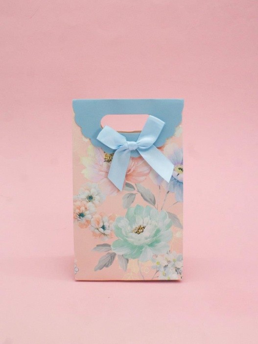 Пакет подарочный «Spring package», blue (12*20*6) 