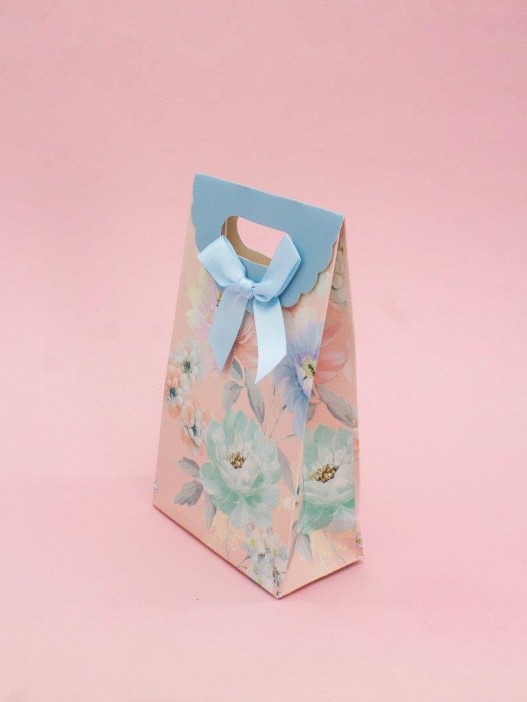 Пакет подарочный «Spring package», blue (12*20*6) 