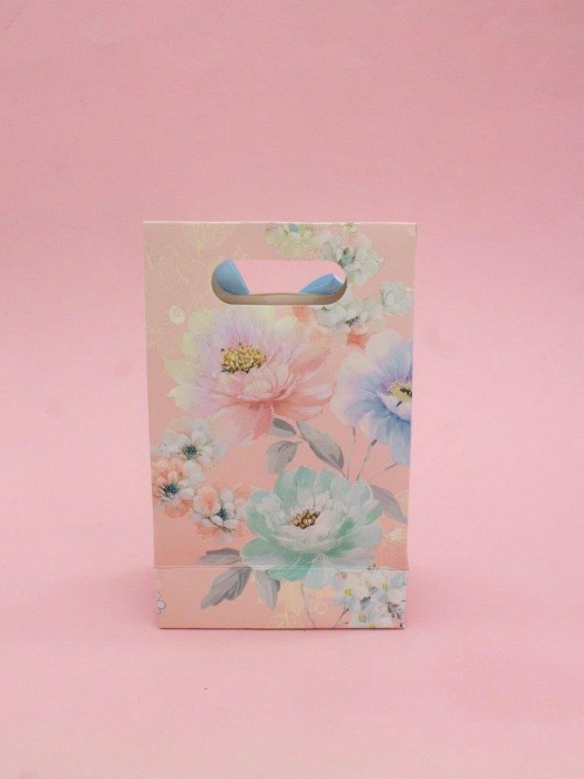 Пакет подарочный «Spring package», blue (12*20*6) 