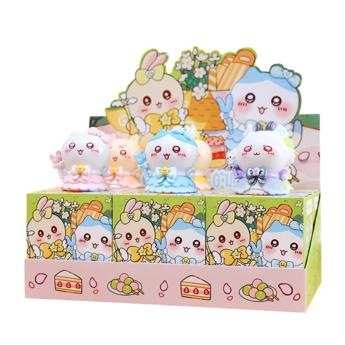 Сувенир в сюрприз-упаковке «Anime friends», mix (9,3 см), пластик, шоубокс 6 шт. 