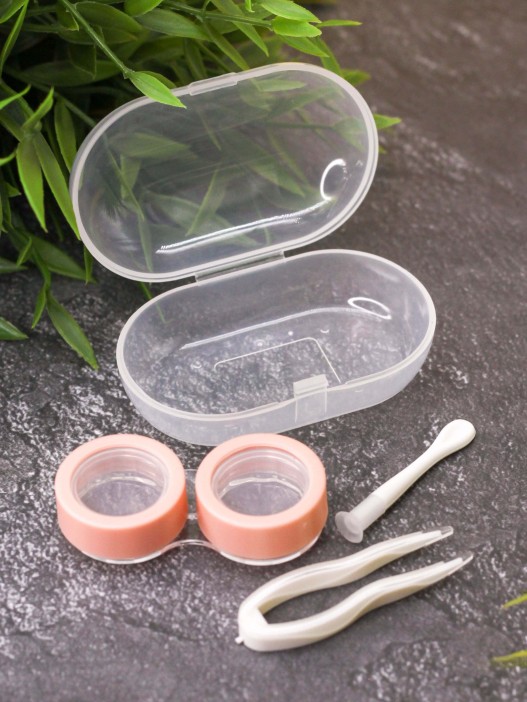 Контейнер для линз &quot;Set № 1&quot;, pink 