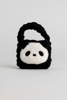 Сумочка для наушников &quot;Panda&quot;, black (11.5*9.5 см)
