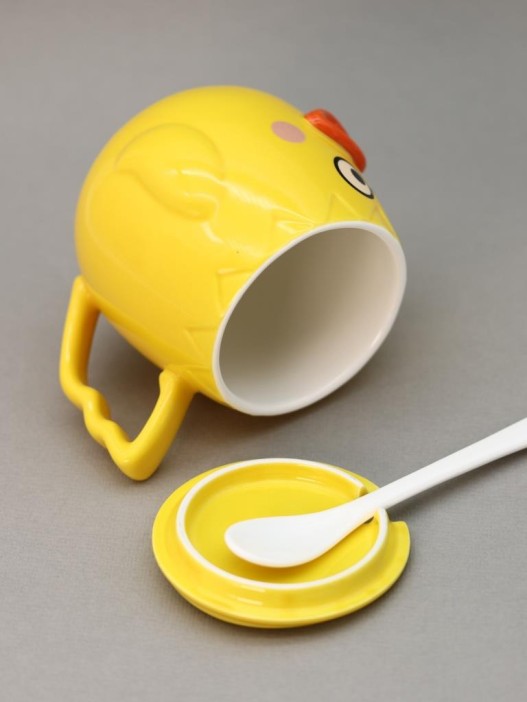 Кружка «Cutie duckling, glasses», yellow (400 ml) 