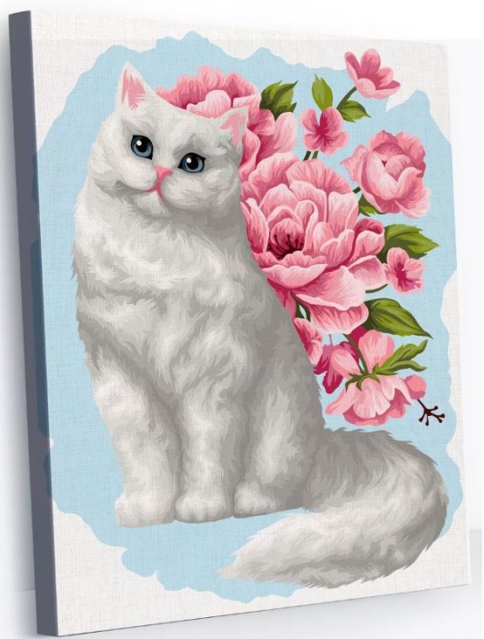 Картина по номерам 40*50 &quot;Белоснежка&quot; (23 цвета) 