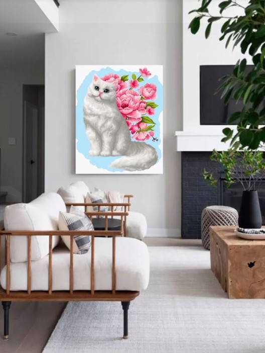 Картина по номерам 40*50 &quot;Белоснежка&quot; (23 цвета) 