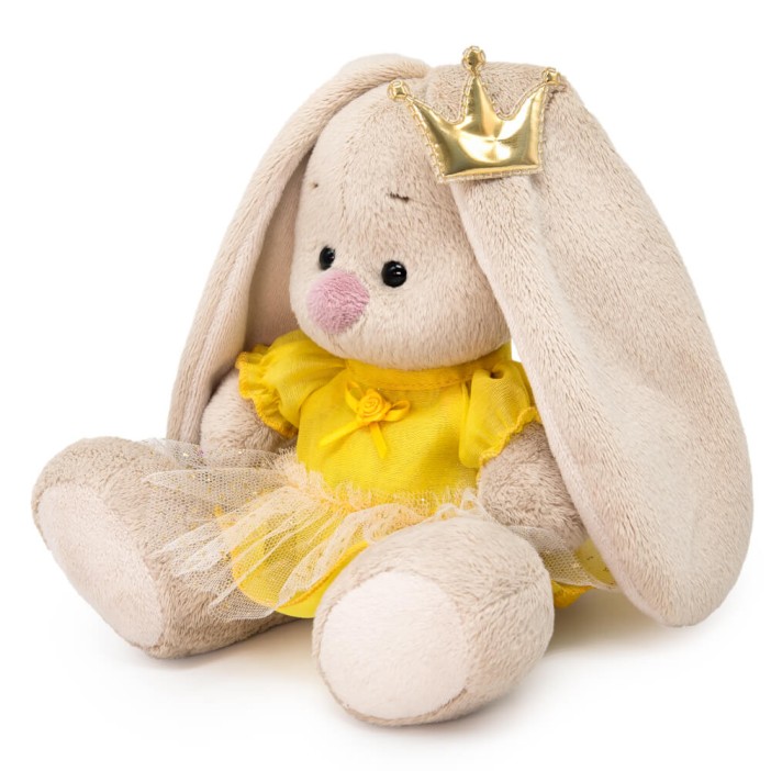 Мягкая игрушка &quot;Зайка Ми Принцесса золотой звездочки (малыш)&quot; (15 см) 