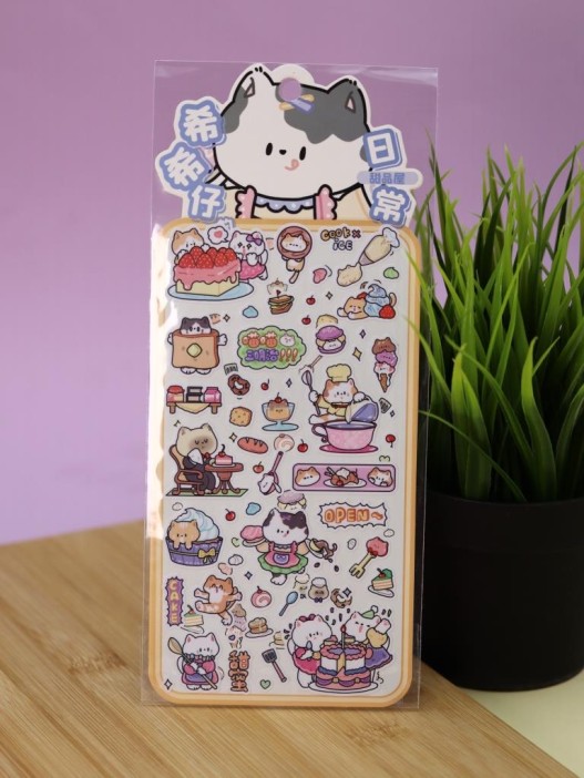 Наклейки "Cat cook" (23*9,5 см) 
