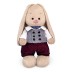 Мягкая игрушка "Зайка Ми в костюмчике (малый)" (25 см) 