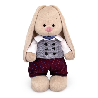 Мягкая игрушка "Зайка Ми в костюмчике (малый)" (25 см)