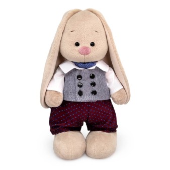 Мягкая игрушка "Зайка Ми в костюмчике (малый)" (25 см)