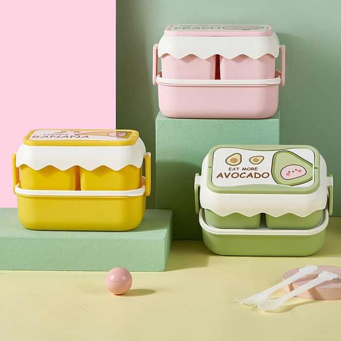 Ланчбокс «Happy banana», yellow (2500 мл) 