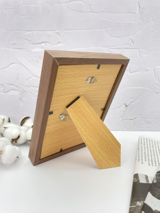 Фоторамка «Indoor plants», темное дерево (13*18 см) 