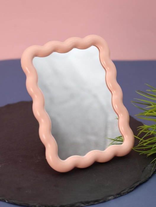 Зеркало настольное GIRLY &quot;Waves&quot;, pink 