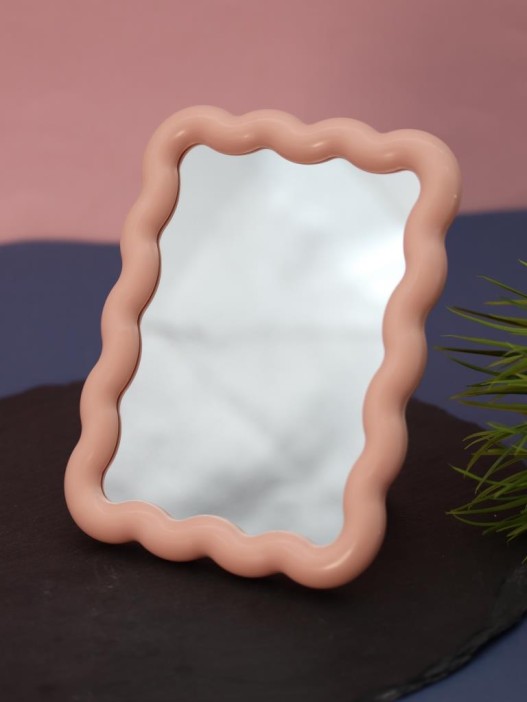 Зеркало настольное GIRLY &quot;Waves&quot;, pink 