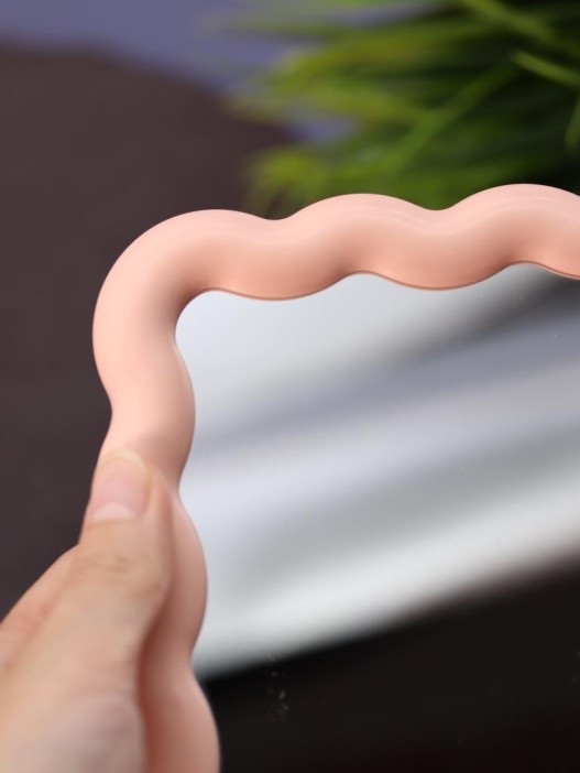 Зеркало настольное GIRLY &quot;Waves&quot;, pink 