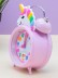 Часы-будильник «Cute unicorn», pink (13х9 см) 
