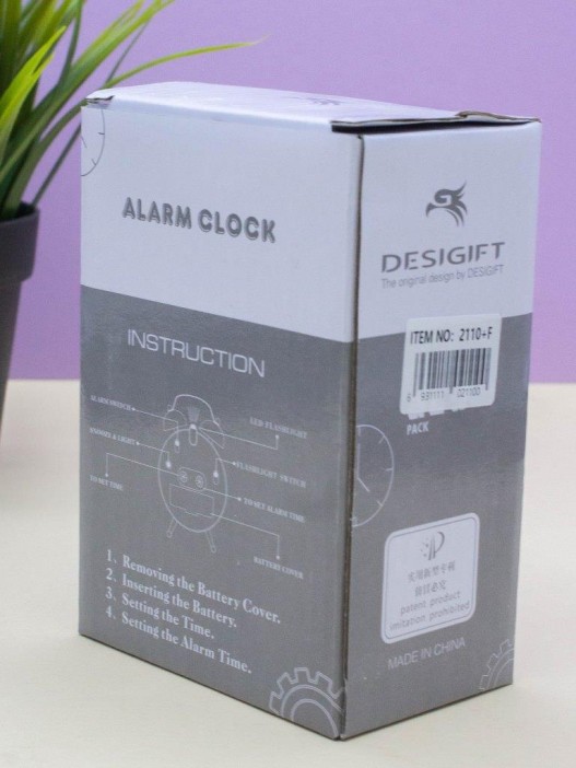 Часы-будильник «Cute unicorn», pink (13х9 см) 