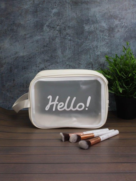 Косметичка &quot;Hello&quot;, white (18х25х11 см) 