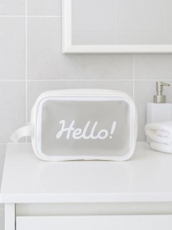 Косметичка "Hello", white (18х25х11 см)