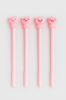 Ручка "Pink piglets", mix