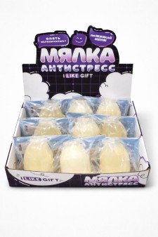 Мялка - антистресс «Молоко», шоубокс iLikeGift 9 шт.