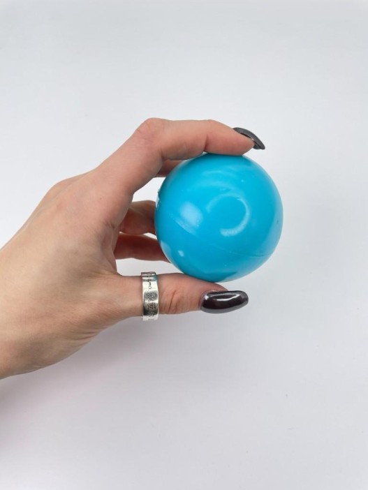 Мялка - антистресс «Funny face», blue 