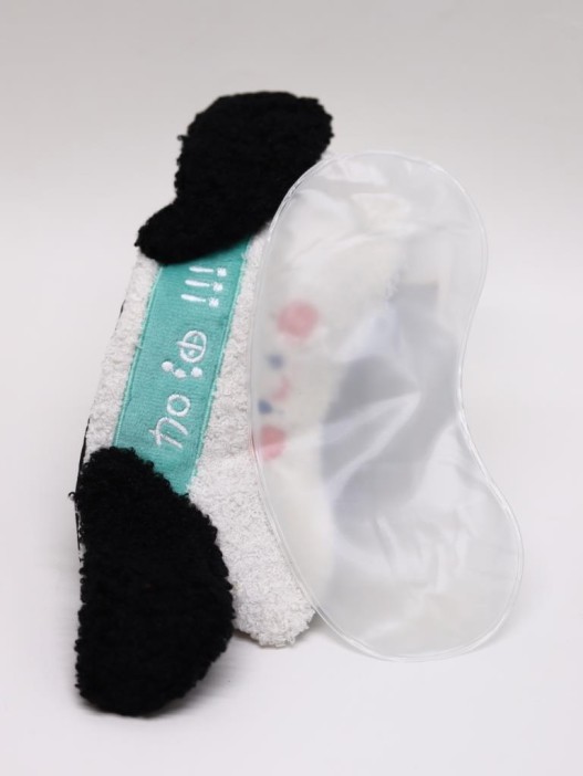 Маска для сна гелевая &quot;Cute puppy&quot;, green 