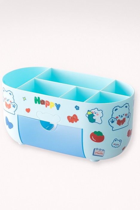 Органайзер настольный &quot;Happy friends&quot;, blue (23*10.5*11.5 см) 