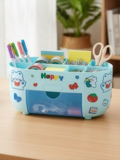 Органайзер настольный &quot;Happy friends&quot;, blue (23*10.5*11.5 см)