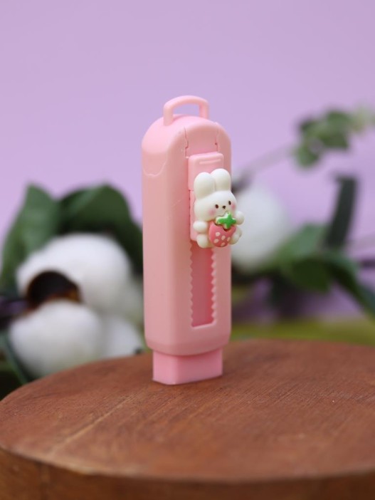 Выдвижной ластик &quot;Little bunny strawberry&quot;, pink 