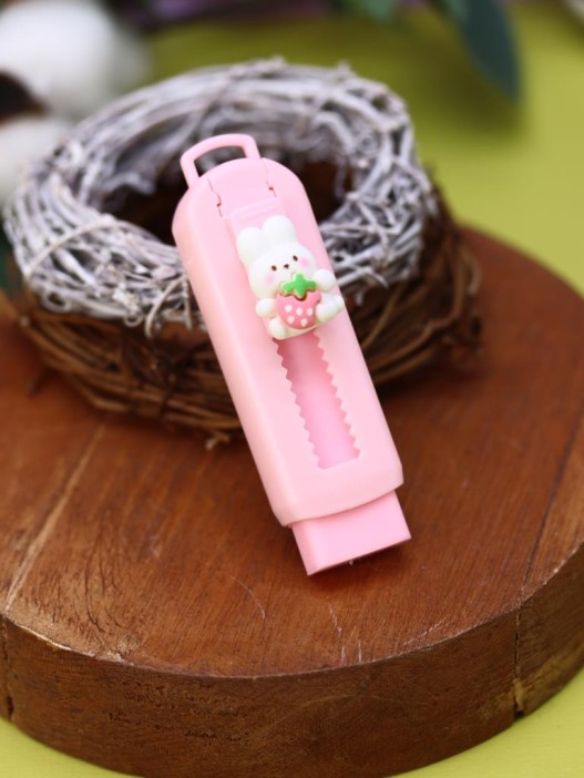 Выдвижной ластик &quot;Little bunny strawberry&quot;, pink 
