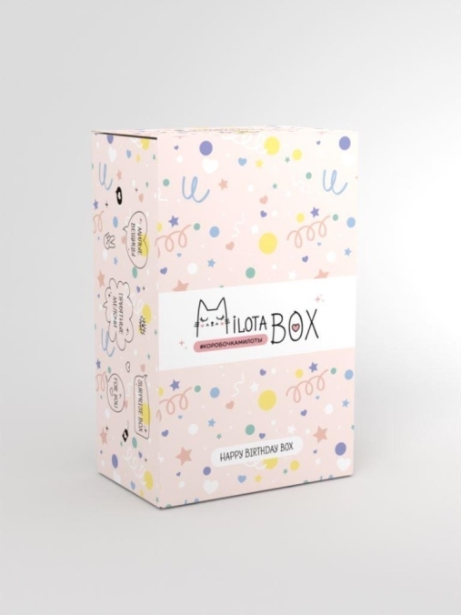 MilotaBox мини "С Днем Рождения Бокс" (коробка в старом дизайне)