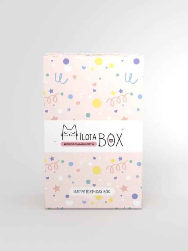 MilotaBox мини "С Днем Рождения Бокс" (коробка в старом дизайне)