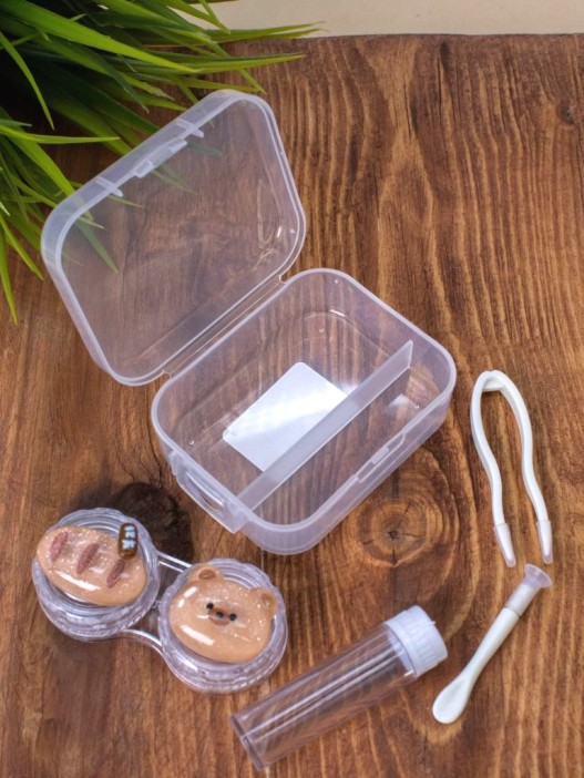 Контейнер для линз &quot;Sweet bear&quot;, bread 