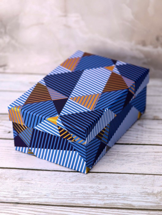 Набор подарочных коробок 3 в 1 «Golden diamonds», 18*12*7-21*14*8.5-23*16*9.5 