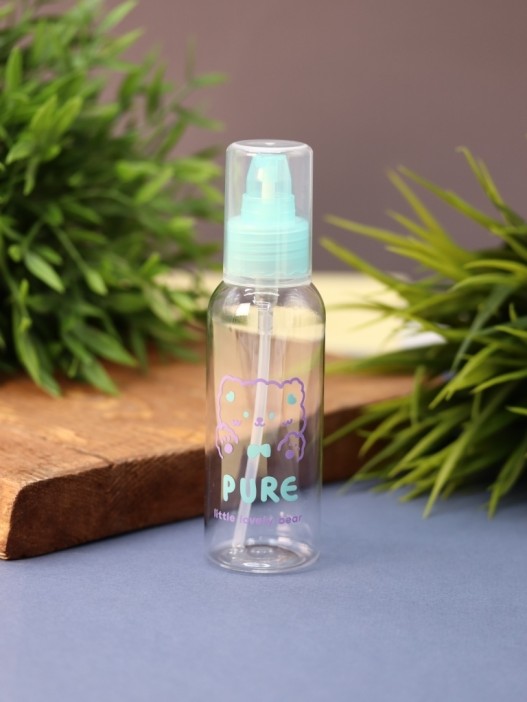 Дорожная бутылочка &quot;Little bear pure&quot;, green (100 ml) 