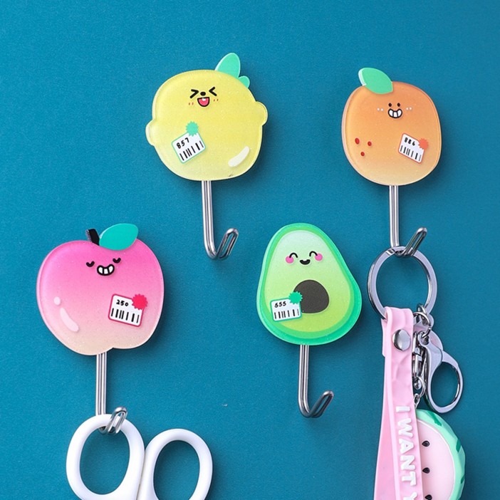 Крючок на липучке «Apple 250», pink 