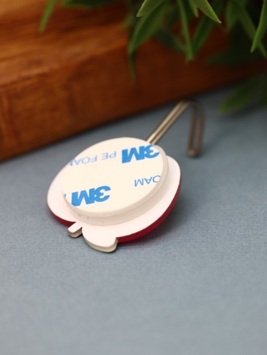 Крючок на липучке «Apple 250», pink 