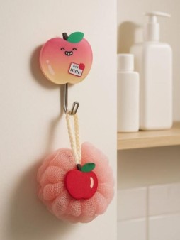 Крючок на липучке «Apple 250», pink