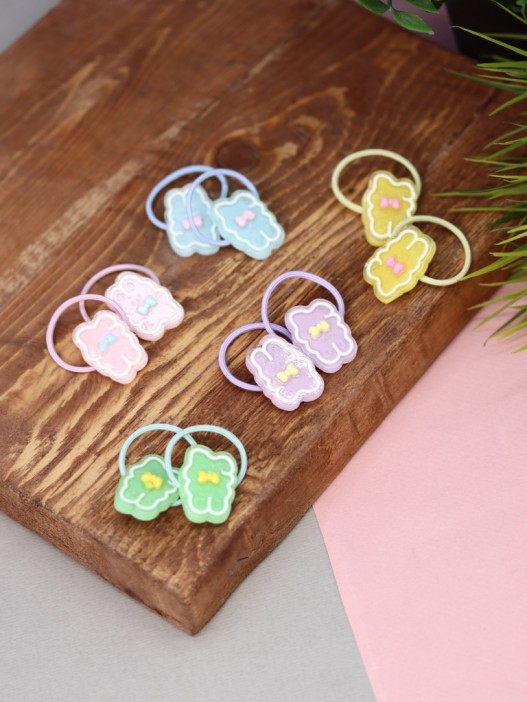 Набор аксессуаров для волос &quot;Sweet bear and bunny&quot;, 10 шт. в наборе 