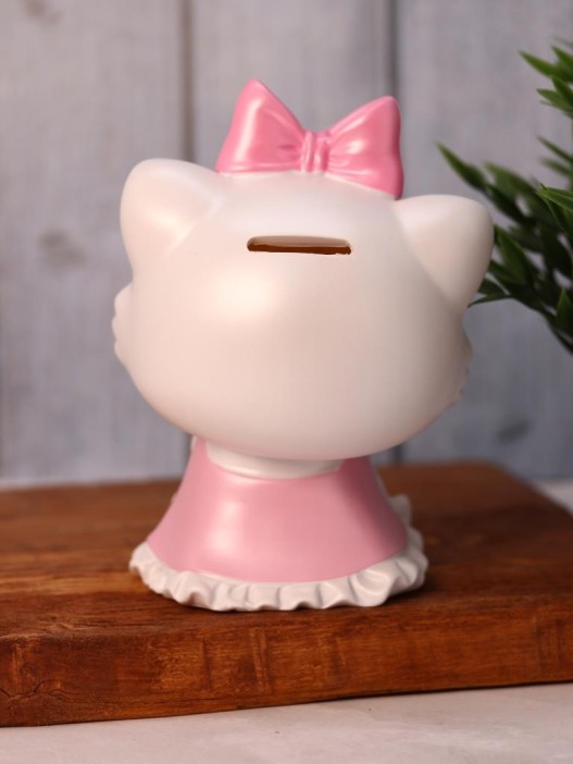 Копилка «Milly Cat», pink (18 см), пластик 