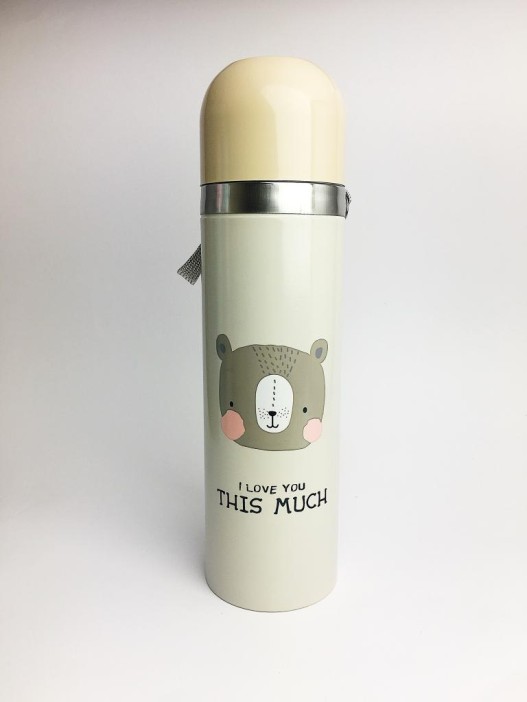 B-HS-6383-Z ТЕРМОС &quot;This Much&quot; brown 500ml 