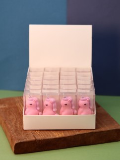Точилка для карандашей &quot;Pink unicorn&quot;, шоу-бокс 24 шт.